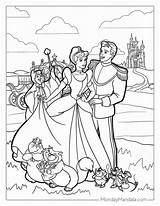 Cinderella Coloring Pages Free Printable For sketch template
