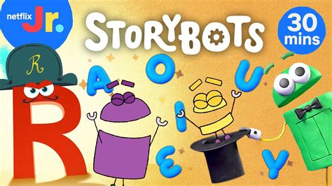 StoryBots: Learn How to Read & Sound Out Words Compilation 🔤 Netflix Jr - YouTube