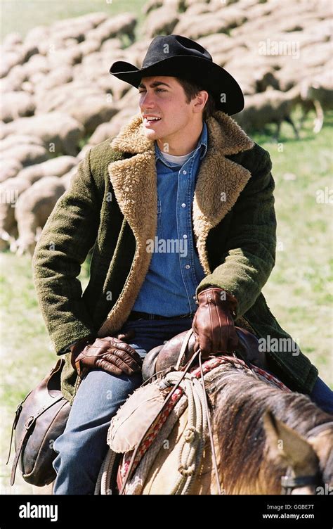 BROKEBACK MOUNTAIN USA 2005 Ang Lee Jack Twist (JAKE GYLLENHAAL) Regie: Ang Lee Stock Photo - Alamy