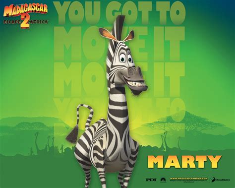 🔥 Free Download Marty The Zebra From Dreamworks Madagascar Animated ...