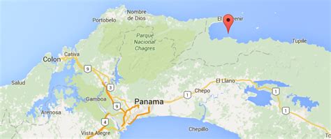 San Blas Islands Panama Map