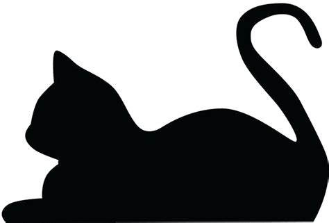 Cat love. sitting cat silhouette. Kitten love decals. New. decals for ...