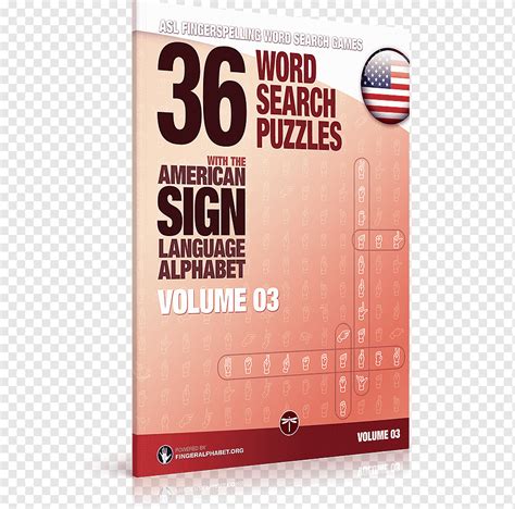 The American Sign Language puzzle book Fingerspelling Word search ...