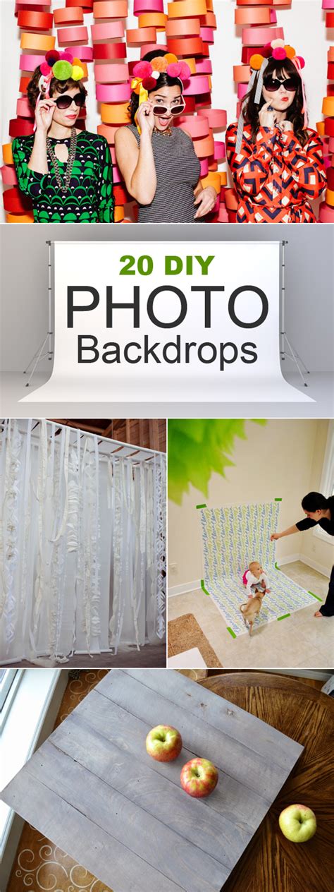 20 DIY Photo Backdrops That Will Make Your Photos Beautiful