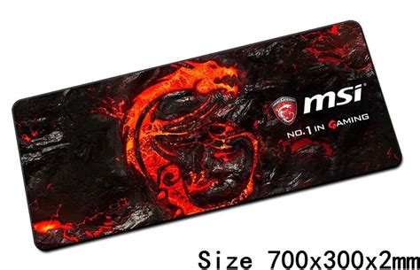 MSI mouse pads 70x30cm pad to mouse notbook computer mousepad best seller gaming mousepad gamer ...