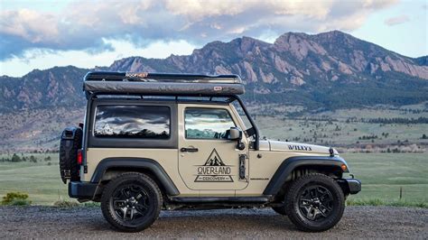 Jeep Camper Rental 2-Door | Overland Discovery®