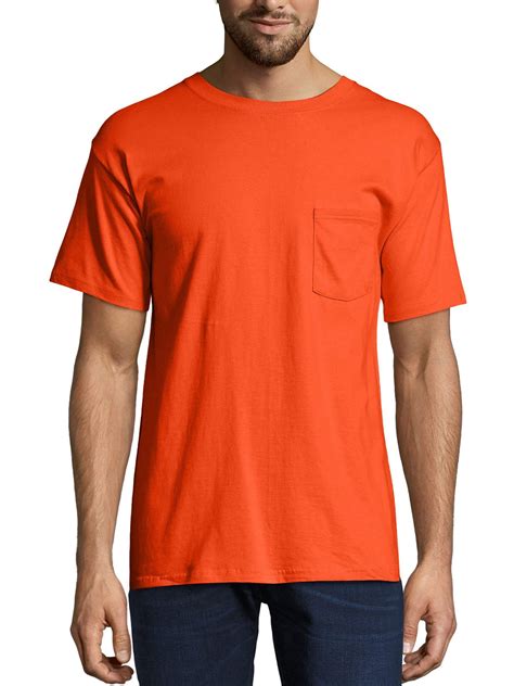 Hanes Men's Premium Beefy-T Short Sleeve T-Shirt With Pocket, Up to ...