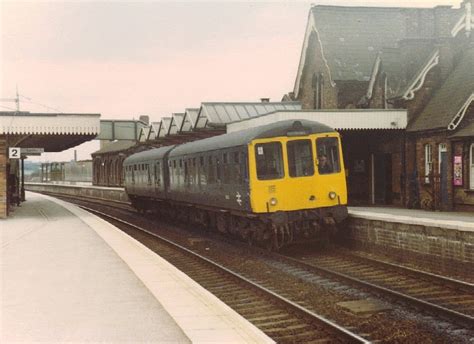 the rail thing: Wellingborough 1985