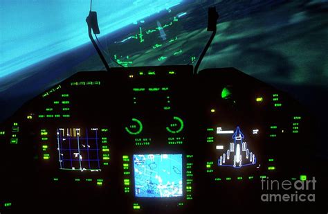 Typhoon Fighter Plane Simulator Photograph by Chris Sattlberger/science Photo Library | Fine Art ...