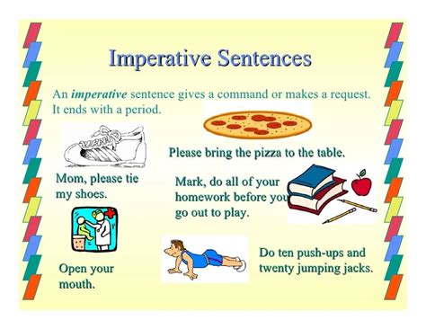 Imperative Sentences: Definition and Examples - ESLBUZZ