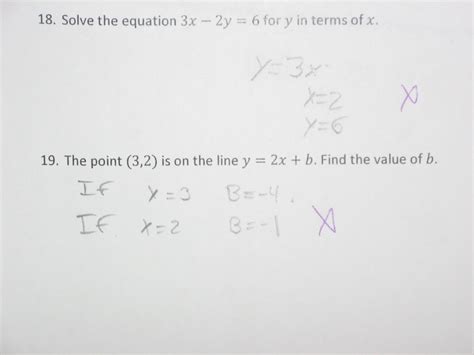 Solving for a Variable – Math Mistakes