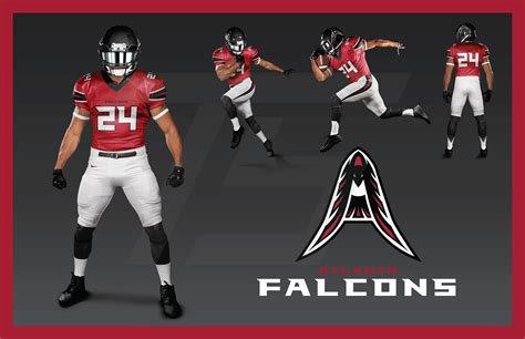 Atlanta Falcons Uniforms Redesigns on Behance