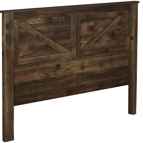 Ameriwood Brownwood Rustic Queen Headboard HD93733 - The Home Depot