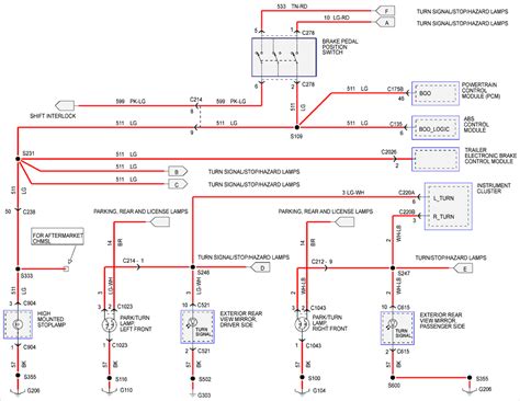 Ford Turn Signal Switch Wiring Diagram - Colorin