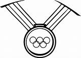 Olympic Medal Coloring Page Printable Sketch sketch template