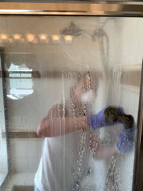 How To Remove Hard Water Stains From Glass Shower Doors - Shower Ideas