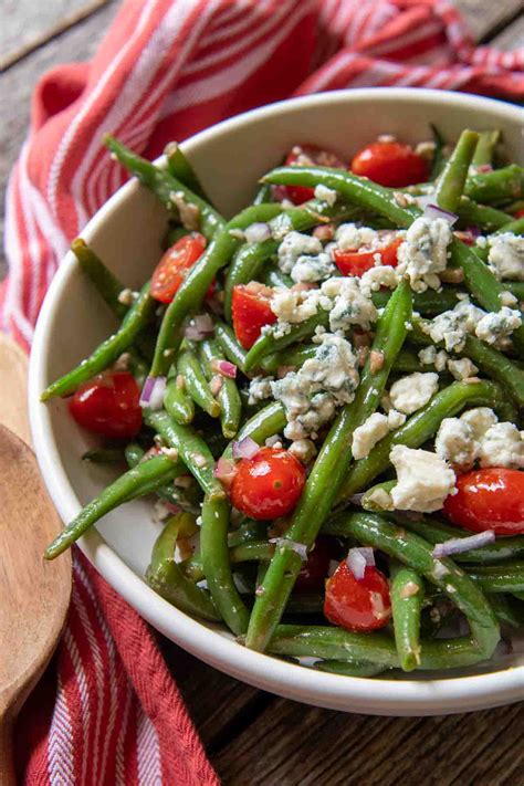Marinated Green Bean Salad - Easy Cold Bean Salad Recipe
