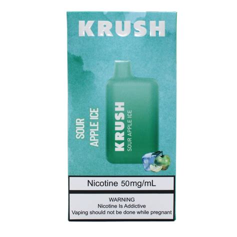Krush Disposable Vape - Nicotine 50mg/ml - Herbazon