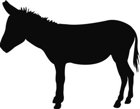 Download High Quality donkey clipart silhouette Transparent PNG Images ...