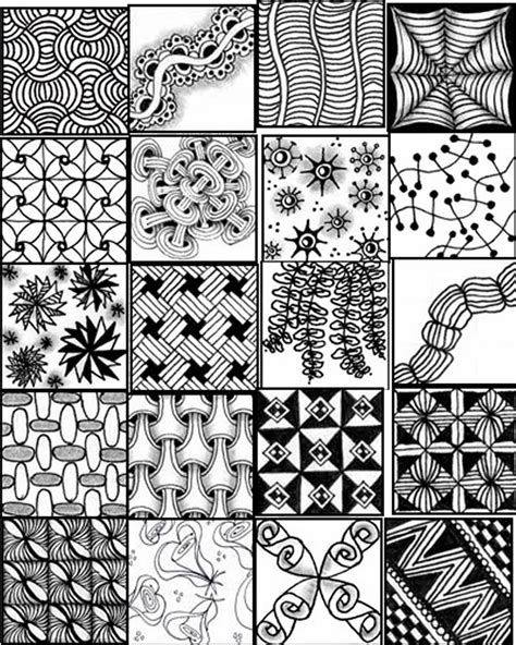 Free Zentangle Templates With Instructions