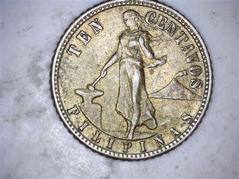 1944 10 centavos Filipinas | Coin Talk