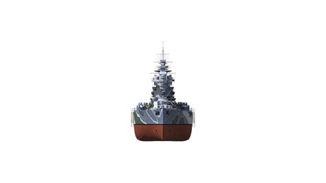 ArtStation - HMS Rodney - front view | Artworks