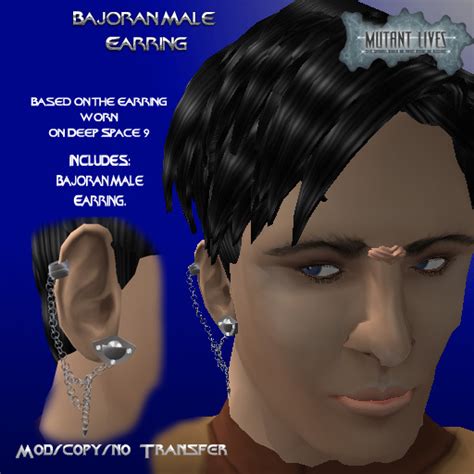 Second Life Marketplace - Bajoran Male Earring