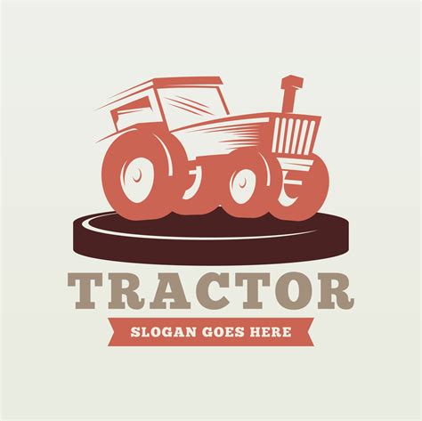 Farm tractor logo design template 21058034 Vector Art at Vecteezy