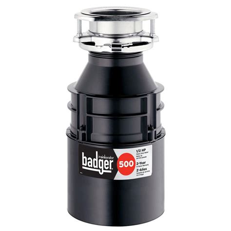 Badger 500 1 Garbage Disposal Manual