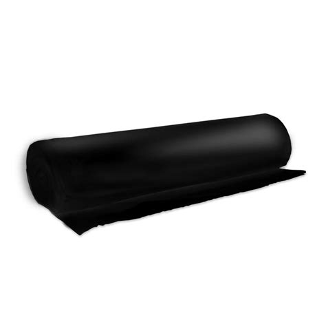 BARRICADE 10-ft x 25-ft Black 3-mil Plastic Sheeting in the Plastic Sheeting & Film department ...