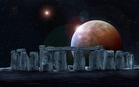 Download Stonehenge Mars Stars Royalty-Free Stock Illustration Image ...