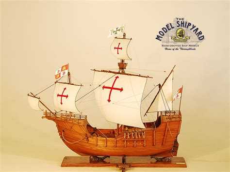 Santa Maria Model Ship | STEPHENS & KENAU™ The Model Shipyard