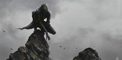 Andrew Baker - Mortal Engines - Shrike concept art