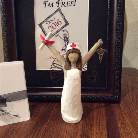 Nurse RN Graduation Gift Package Nurse Figurine by MusicLadyGifts