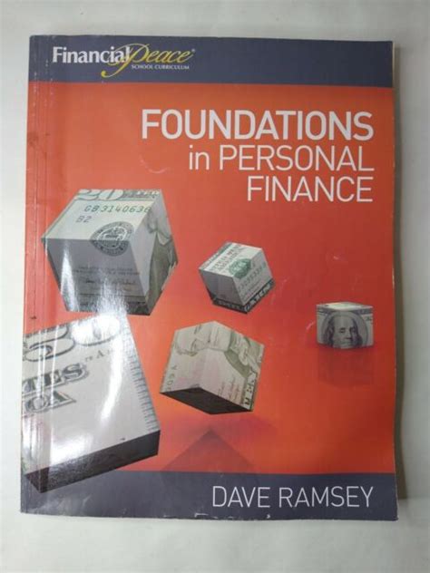 Foundations in Personal Finance by Dave Ramsey 0981683916 9780981683911 ...