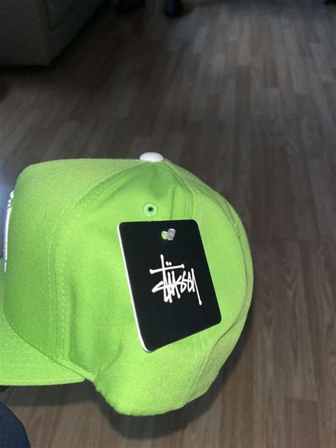 Stussy Stussy Lime Logo Hat | Grailed