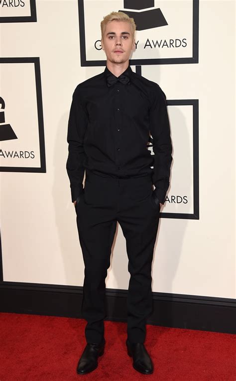 Justin Bieber from Grammys 2016: Red Carpet Arrivals | E! News