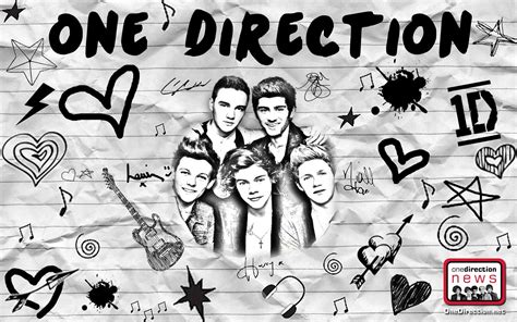 One Direction Logo Wallpapers - Top Free One Direction Logo Backgrounds ...