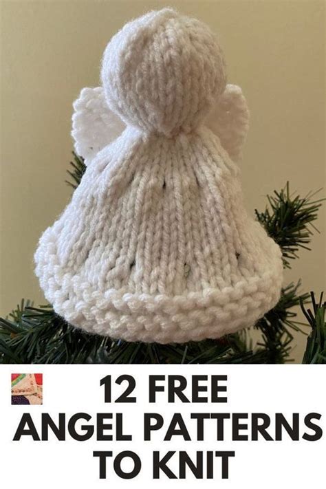 Free Knitted Angel Patterns | Needlepointers.com | Christmas knitting patterns free, Christmas ...