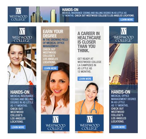 Westwood College Banner Ads – Liu’s Creations