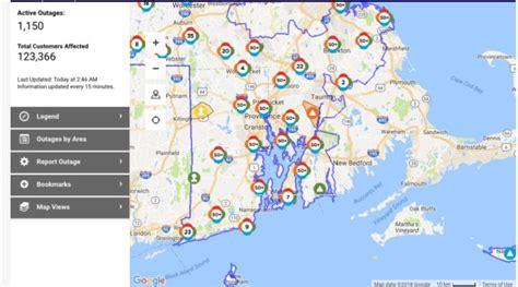 National Grid Ri Outages Map - Maps For You