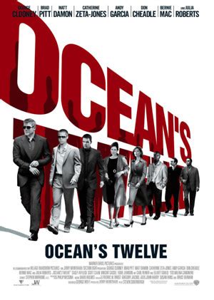 Ocean's Twelve DVD Release Date April 12, 2005