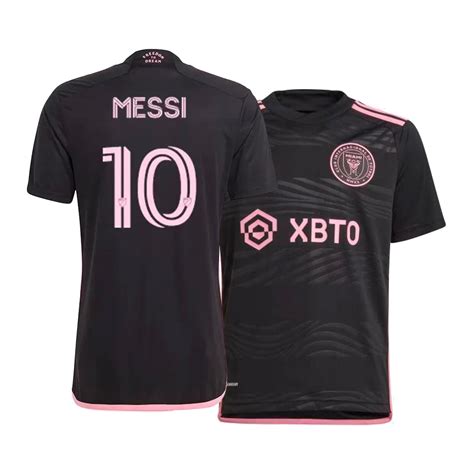 Messi Jersey Set Soccer Kit Pink or Black NEW 23/24 Uniform - Etsy