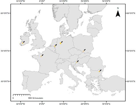 The orthoimages selected for the online survey are from the zones ...