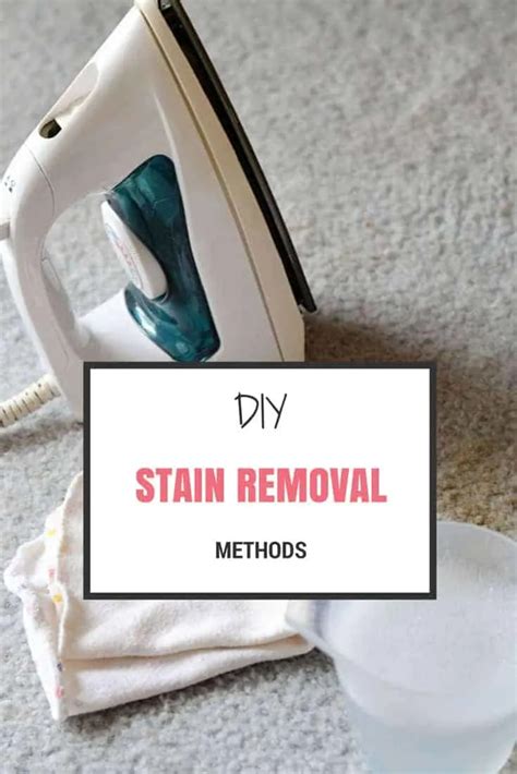 DIY Stain Removal Methods | Simplify Create Inspire