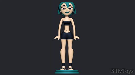 Gwen Swimsuit - Total Drama 3D Print Model by SillyToys