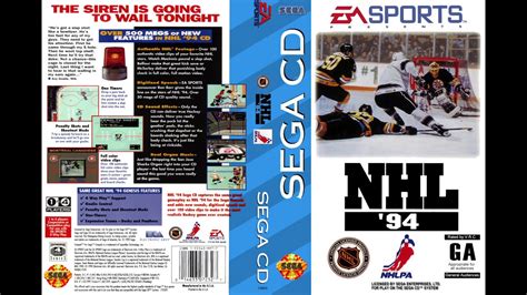 NHL 94 Sega CD Intro Theme HD - YouTube