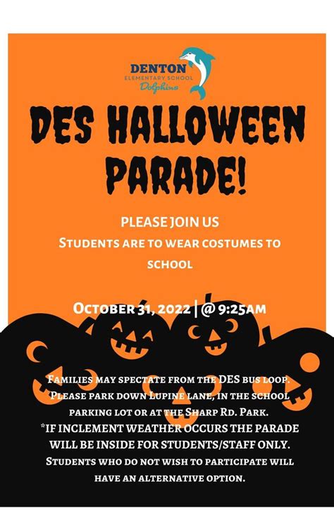 DES Halloween Parade | Denton Elementary School