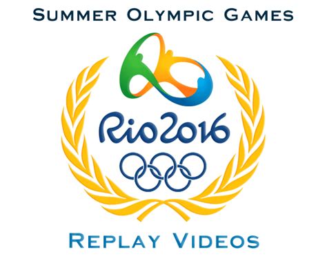 Summer Olympic Games 2016 Replay Videos - Summer Olympic Games Rio de ...