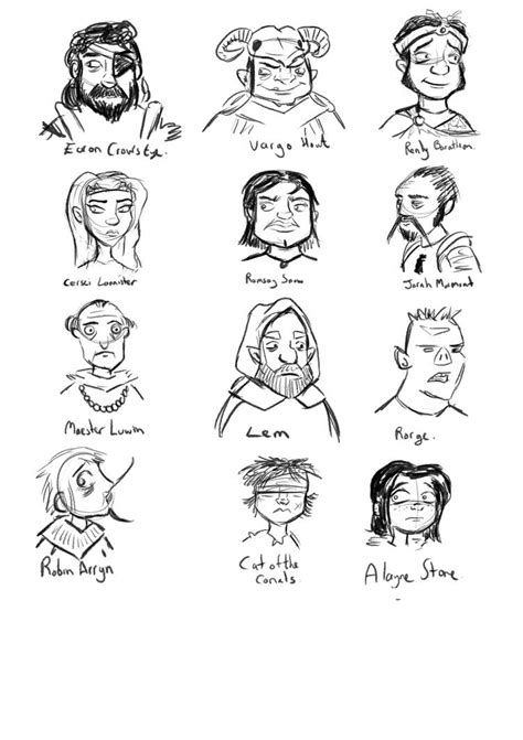 A song of Ice and Fire Characters by Daniel-McCloskey on DeviantArt